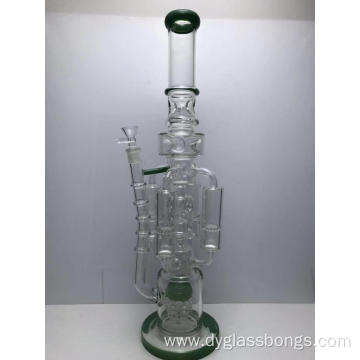 Big Glass Bongs with Multiple Recyclers and Percolators